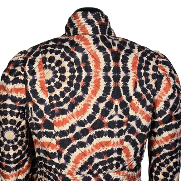 Marie Oliver Raven Quilted Peplum Puffer Jacket Size Small New With Tag - Picture 9 of 13